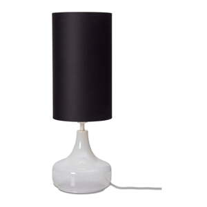 Fekete asztali lámpa textil búrával (magasság 75 cm) Reykjavik – it's about RoMi