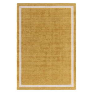 Okkersárga kézi szövésű gyapjú szőnyeg 200x300 cm Albi – Asiatic Carpets