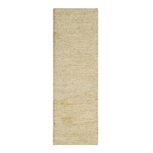 Bézs kézi szövésű juta futószőnyeg 66x200 cm Soumak – Asiatic Carpets
