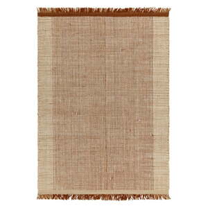 Barna kézi szövésű gyapjú szőnyeg 160x230 cm Avalon – Asiatic Carpets