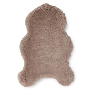 Világosbarna szintetikus szőrme szőnyeg 60x90 cm Super Teddy – Think Rugs