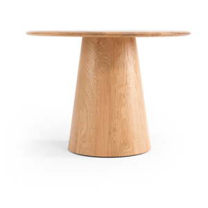 Tölgyfa kerek tárolóasztal ø 55 cm Mushroom – Gazzda