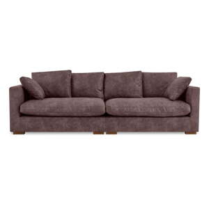 Sötétbarna kanapé 266 cm Comfy – Scandic