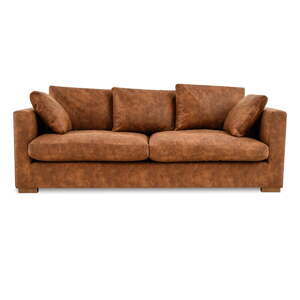 Konyakbarna kanapé 220 cm Comfy – Scandic