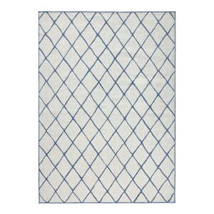 Malaga kék-krémszínű kültéri szőnyeg, 80 x 150 cm - NORTHRUGS