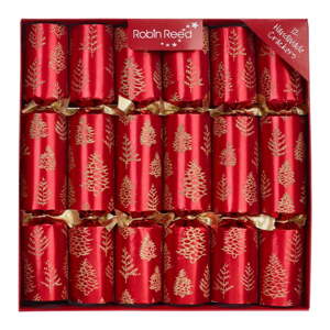 Karácsonyi cracker szett 12 db-os Tree Flakes – Robin Reed