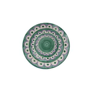 Zöld desszertes porcelán tányér készlet 6 db-os ø 19,5 cm Tangeri green – Villa Altachiara