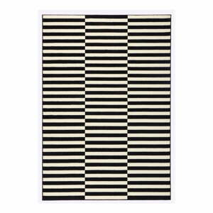 Gloria Panel fekete-fehér szőnyeg, 120 x 170 cm - Hanse Home
