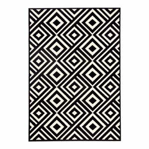 Art fekete-fehér szőnyeg, 70 x 140 cm - Zala Living