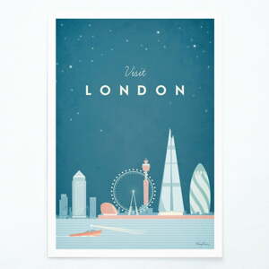 Poszter London, 30x40 cm - Travelposter